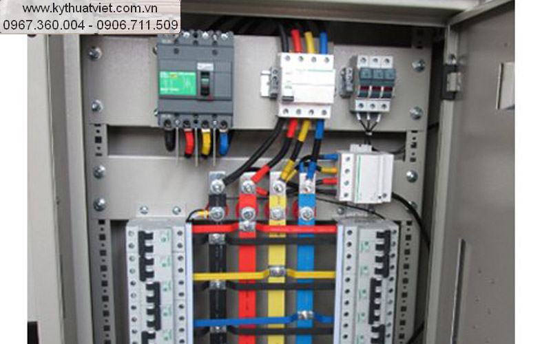 Tủ điện phân phối chiếu sáng 3P 100A - DB 100A - Tủ Điện Sài Gòn