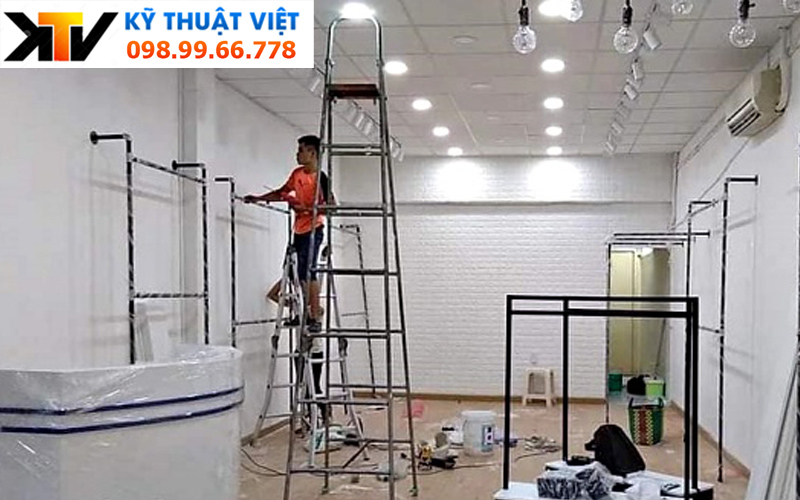 Thi công lắp đặt điện nước trọn gói cho cửa hàng, nhà hàng, tòa nhà